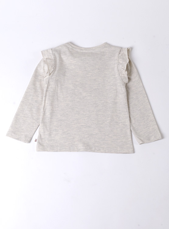 POLERA BÁSICA NIÑA BABY HARVEST CON APLICACIÓN TUL - 2