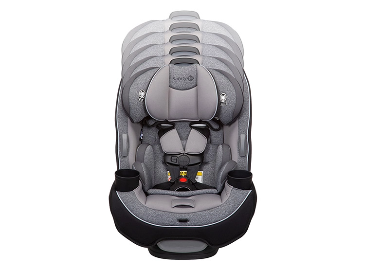 SILLA AUTO SAFETY 1ST CONVERTIBLE GROW AND GO ALL IN ONE SHADOW GRIS - 7