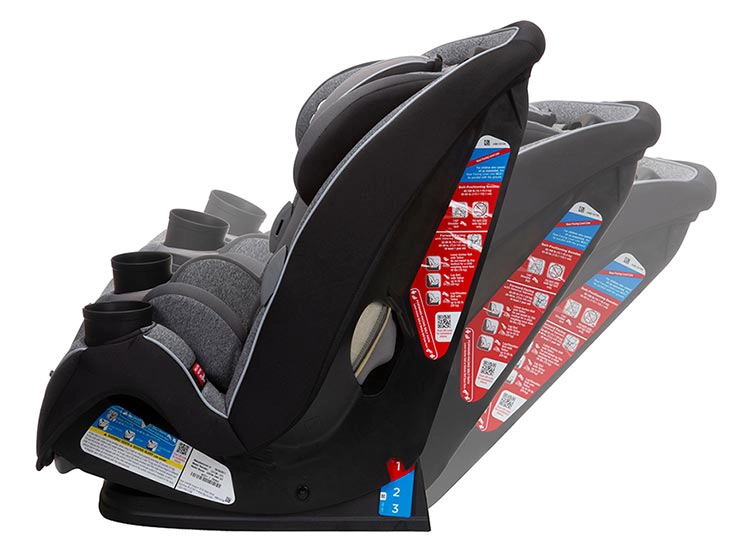 SILLA AUTO SAFETY 1ST CONVERTIBLE GROW AND GO ALL IN ONE SHADOW GRIS - 8