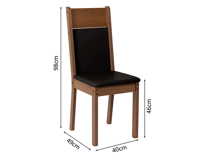 JUEGO DE COMEDOR VEKKA HOME LOLA NELLY 4S - 9
