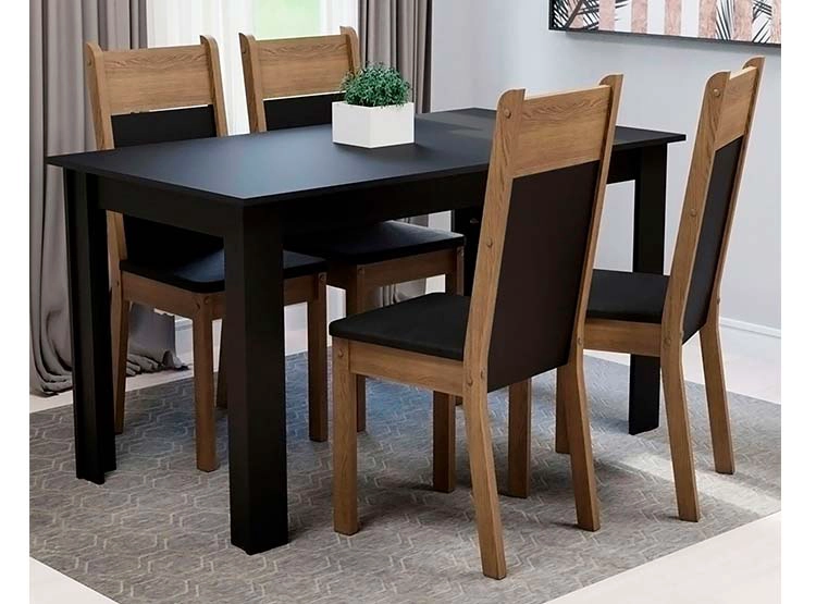 JUEGO DE COMEDOR VEKKA HOME LOLA NELLY 4S - 10