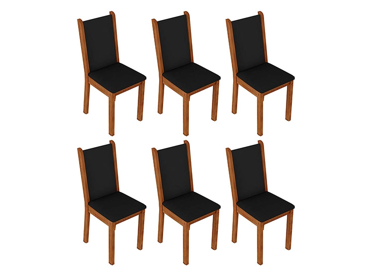 JUEGO DE COMEDOR VEKKA HOME LOLA SUECIA 6S - 4