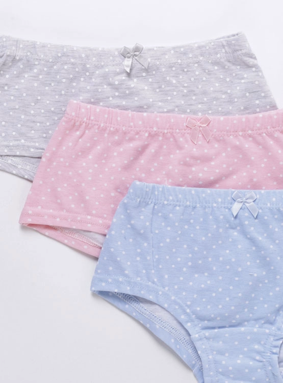 PACK 3 PANTALETA ALGODÓN NIÑA HARVEST MULTICOLOR - 3