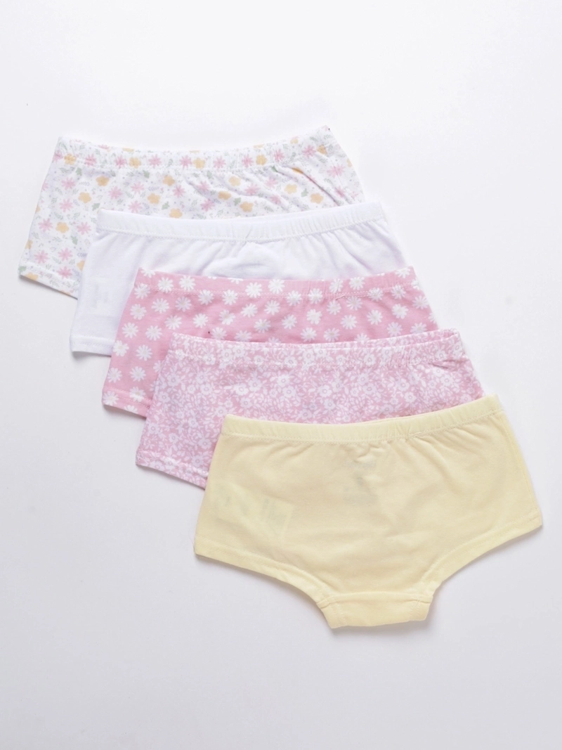 PACK 5 PANTALETA ALGODÓN NIÑA HARVEST MULTICOLOR - 2