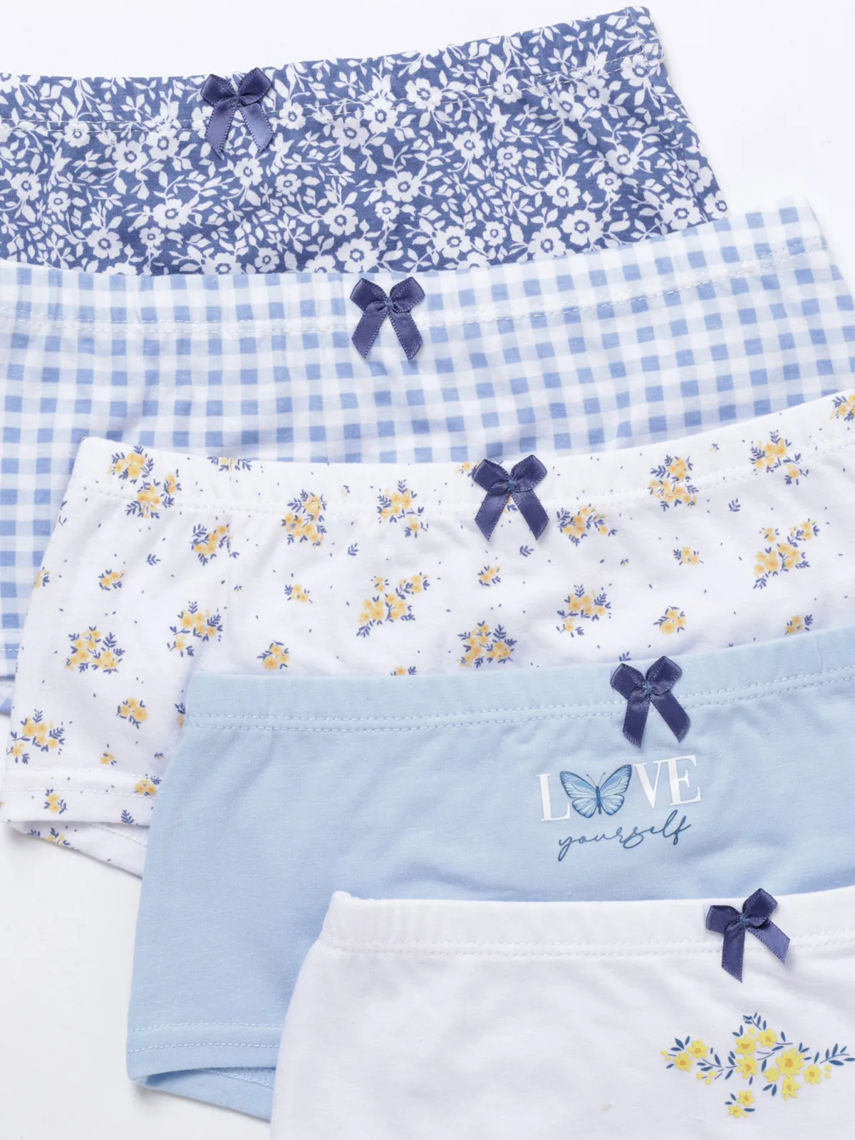 PACK 5 PANTALETA ALGODÓN NIÑA INDEX MULTICOLOR - 3