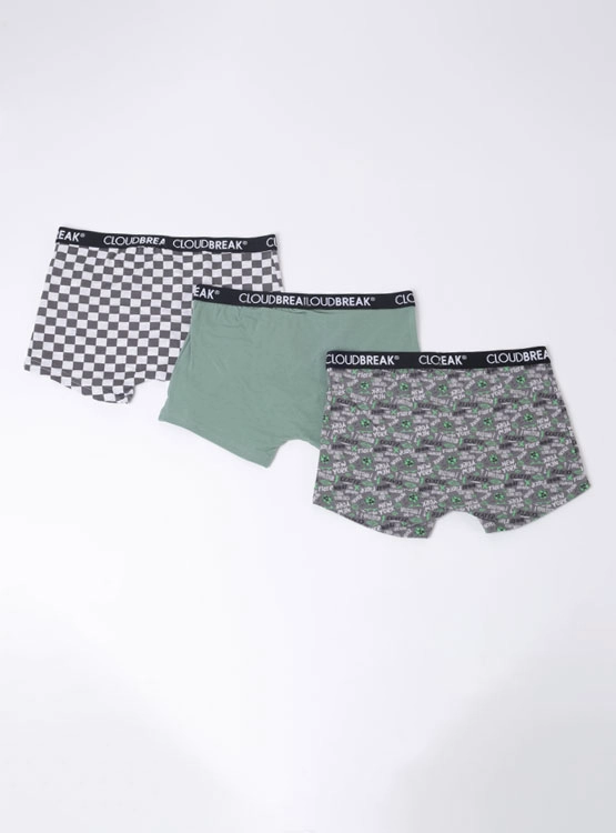 PACK X3 BÓXER NIÑO CLOUDBREAK - 2