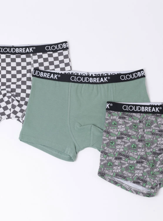 PACK X3 BÓXER NIÑO CLOUDBREAK - 3