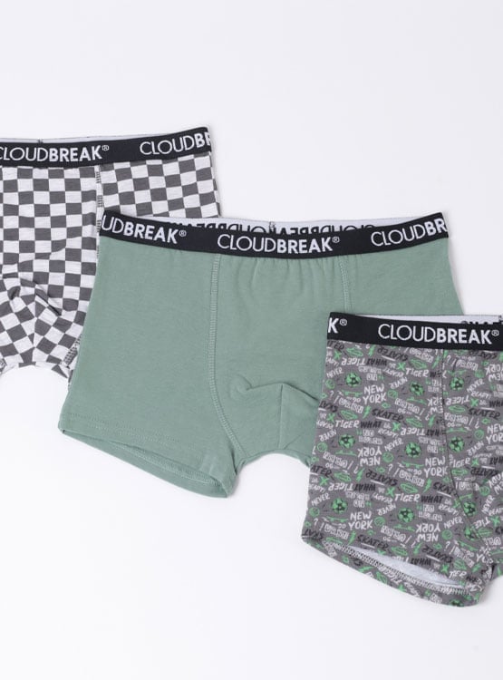 PACK X3 BÓXER NIÑO CLOUDBREAK - 3