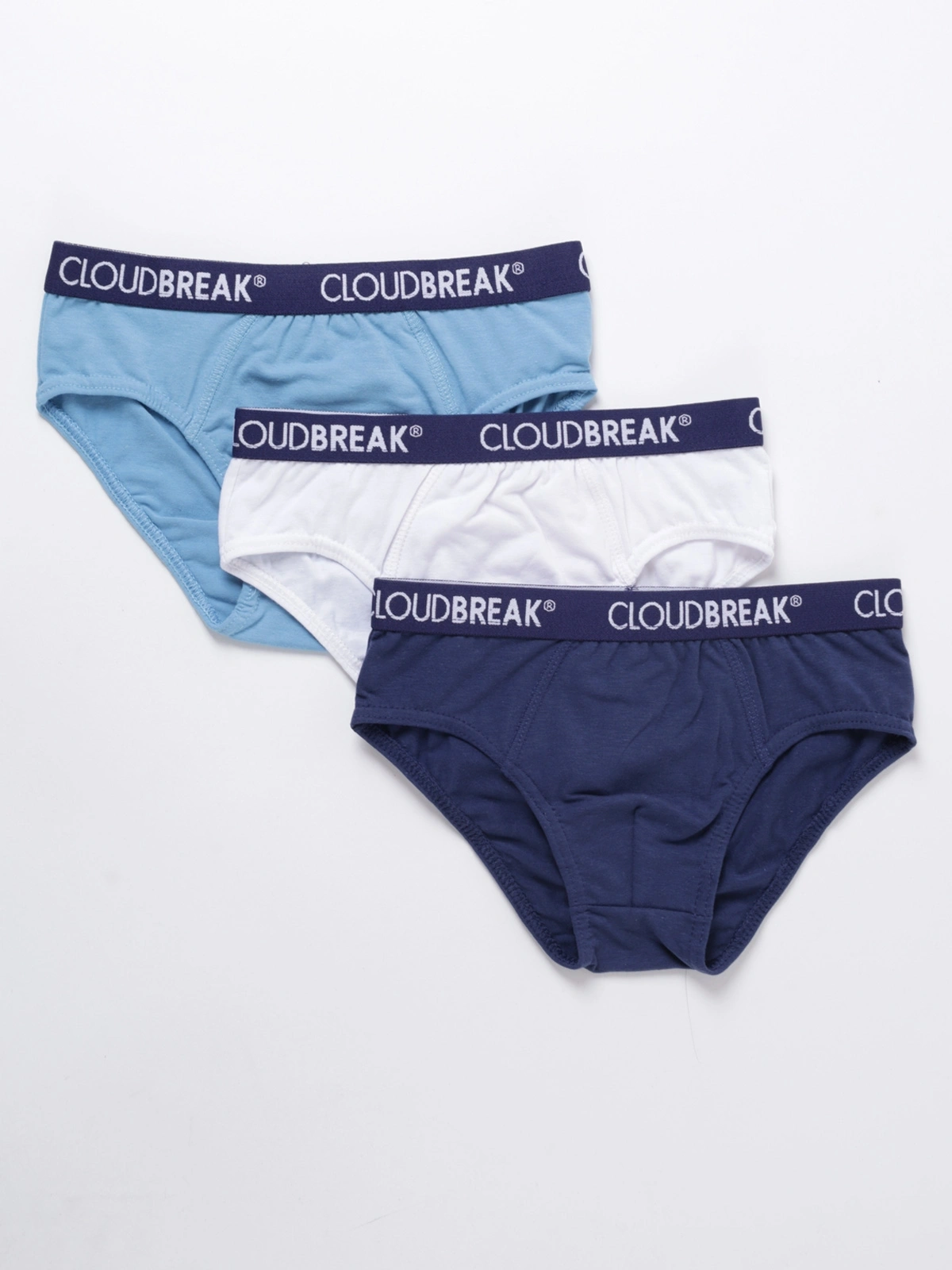 PACK 3 CALZONCILLO ALGODÓN NIÑO CLOUDBREAK MULTICOLOR SLIP