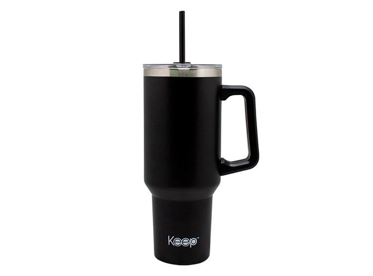 MUG TÉRMICO KEEP 40 OZ NEGRO - 1