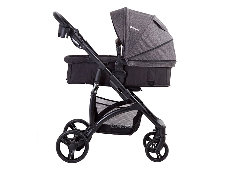 COCHE CUNA TRAVEL SYSTEM BEBE EXPLORER LX NEGRO BEBESIT - 3