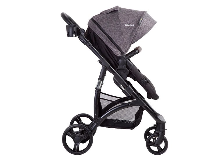 COCHE CUNA TRAVEL SYSTEM BEBE EXPLORER LX NEGRO BEBESIT - 5