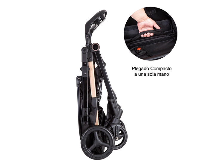 COCHE PASEO BEBE CITY COMPACTO LIVIANO BEIGE BEBESIT Beige, foto 9