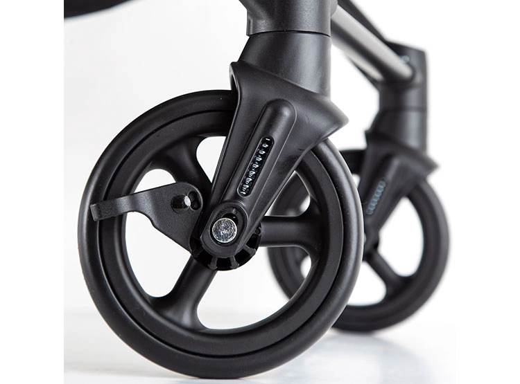 COCHE PASEO BEBE CITY COMPACTO LIVIANO NEGRO BEBESIT - 9