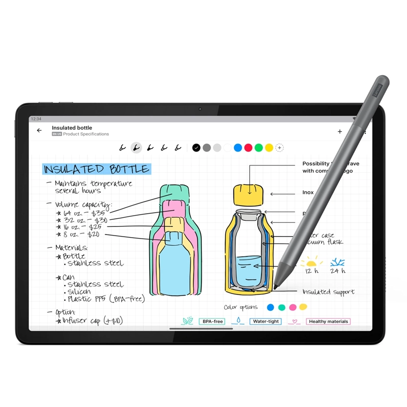 TABLET LENOVO TAB M11 TB330FU 11" 128 GB WIFI LAPIZ + FOLIO CASE - 6
