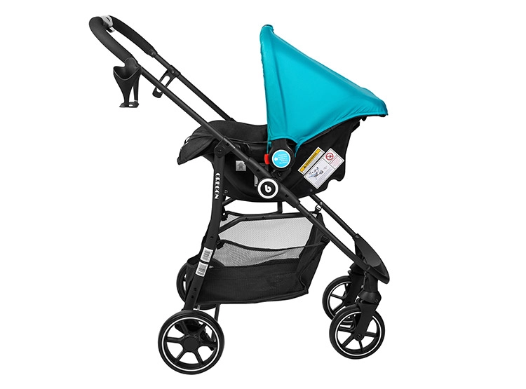 COCHE BEBEGLO TR S ISOFIX OREGON RS-13553 TURQUESA - 4