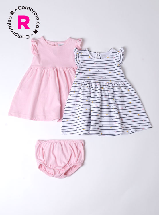 PACK X2 VESTIDO NIÑA BABY HARVEST - 1