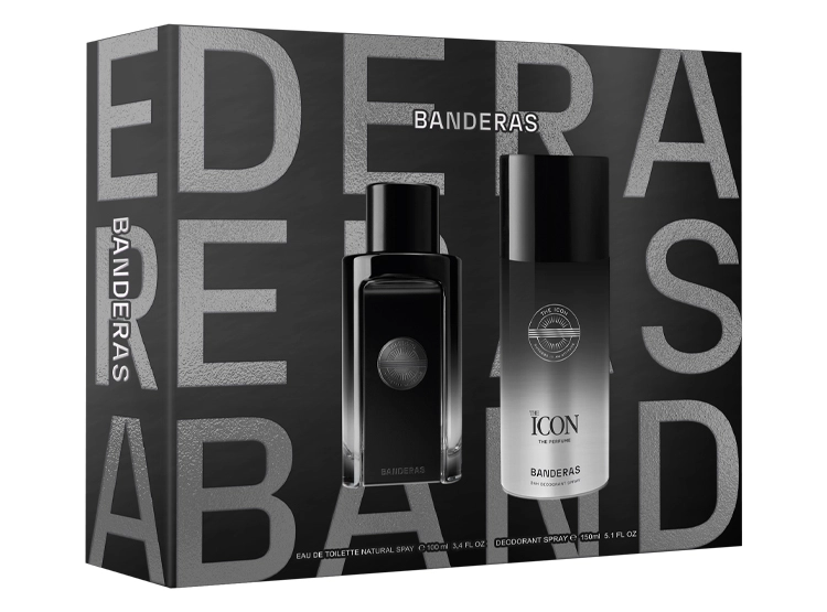 SET PERFUME ANTONIO BANDERAS THE ICON HOMBRE EDP 100 ML+ DESODORANTE 150 ML - 1