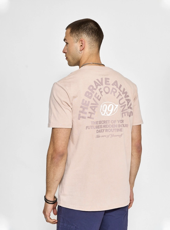 POLERA MANGA CORTA ALGODÓN HOMBRE INDEX LAVADA PRINT - 2