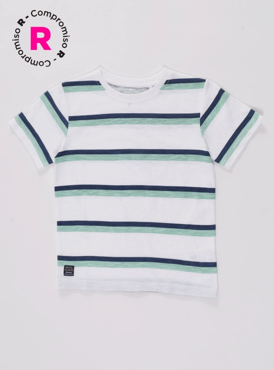POLERA MANGA CORTA NIÑO HARVEST - 1