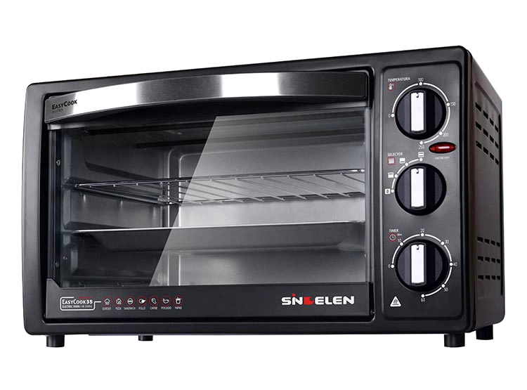HORNO ELECTRICO SINDELEN HE-350NG NEGRO - 2