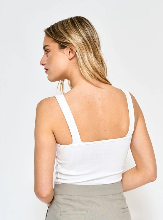 POLERA SIN MANGAS ALGODÓN MUJER INDEX ARGOLLA - 2