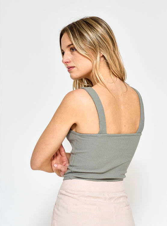 POLERA SIN MANGAS ALGODÓN MUJER INDEX ARGOLLA - 2