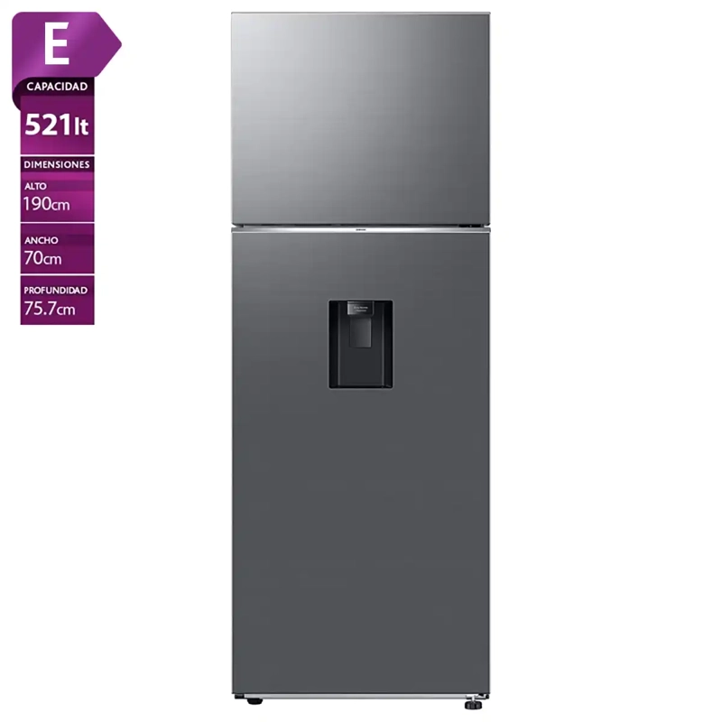 REFRIGERADOR TOP FREEZER SAMSUNG RT53DG6220S9 521L NO FROST GRIS - 1