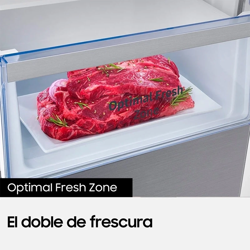 REFRIGERADOR TOP FREEZER SAMSUNG RT53DG6220S9 521L NO FROST GRIS - 7