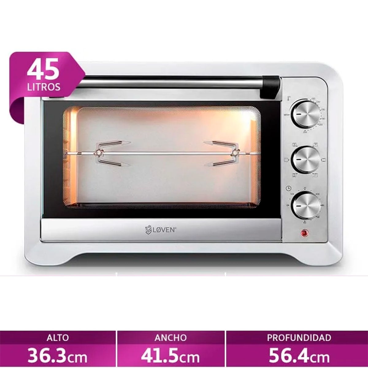 HORNO ELÉCTRICO LOVEN 45 LT HELL