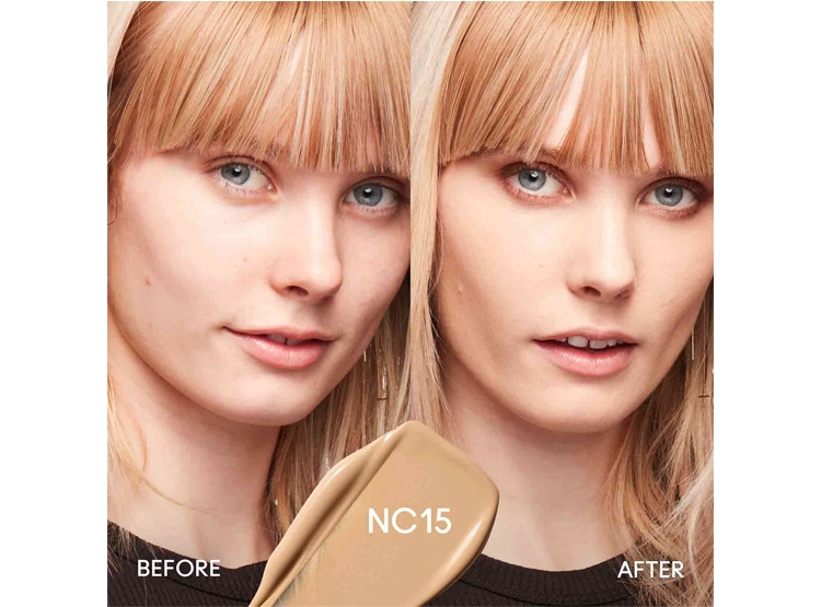 BASE DE MAQUILLAJE MAC MATTE STUDIO FIX FLUID 24HR SPF 15 WATERPROOF 30 ML NC15, foto 3