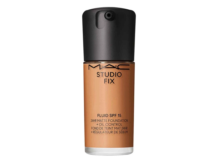 BASE DE MAQUILLAJE MAC MATTE STUDIO FIX FLUID 24HR SPF 15 WATERPROOF 30 ML