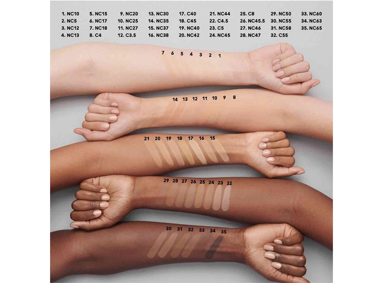 BASE DE MAQUILLAJE MAC MATTE STUDIO FIX FLUID 24HR SPF 15 WATERPROOF 30 ML - 4
