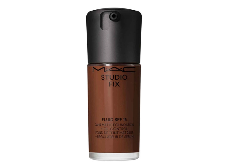 BASE DE MAQUILLAJE MAC MATTE STUDIO FIX FLUID 24HR SPF 15 WATERPROOF 30 ML