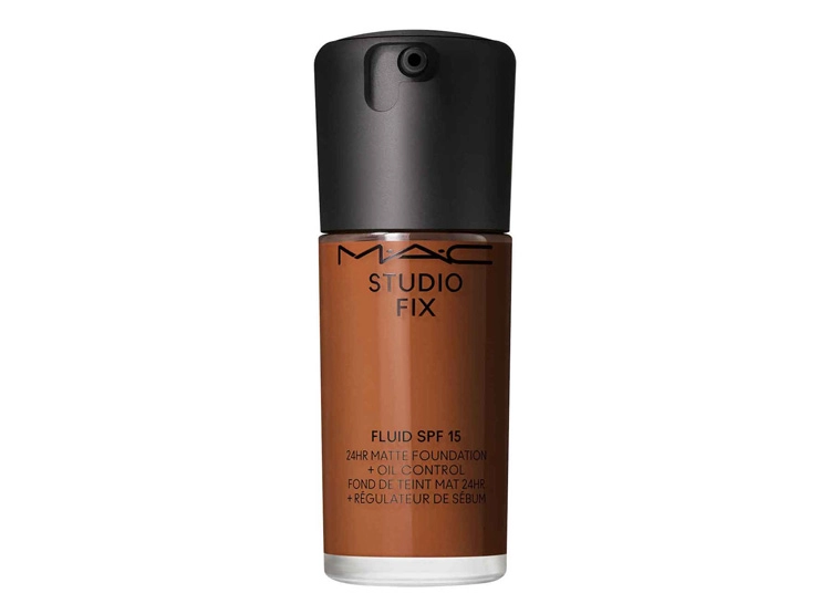 BASE DE MAQUILLAJE MAC MATTE STUDIO FIX FLUID 24HR SPF 15 WATERPROOF 30 ML