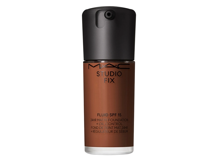 BASE DE MAQUILLAJE MAC MATTE STUDIO FIX FLUID 24HR SPF 15 WATERPROOF 30 ML