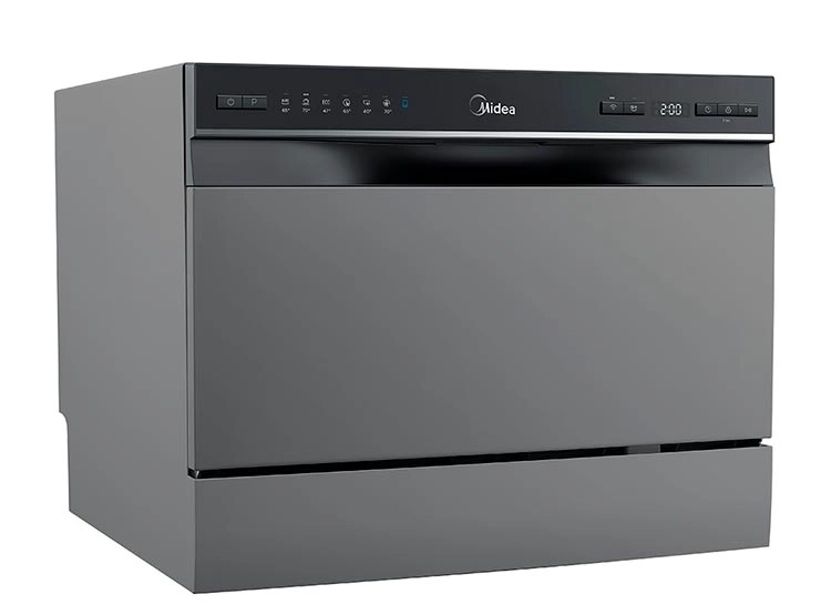LAVAVAJILLAS MIDEA 6 CUBIERTOS FREESTANDING MDWTF0602MS - 3