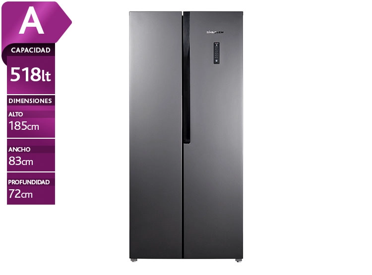REFRIGERADOR SINDELEN SIDE BY SIDE NO FROST 518 L RNF-520IN