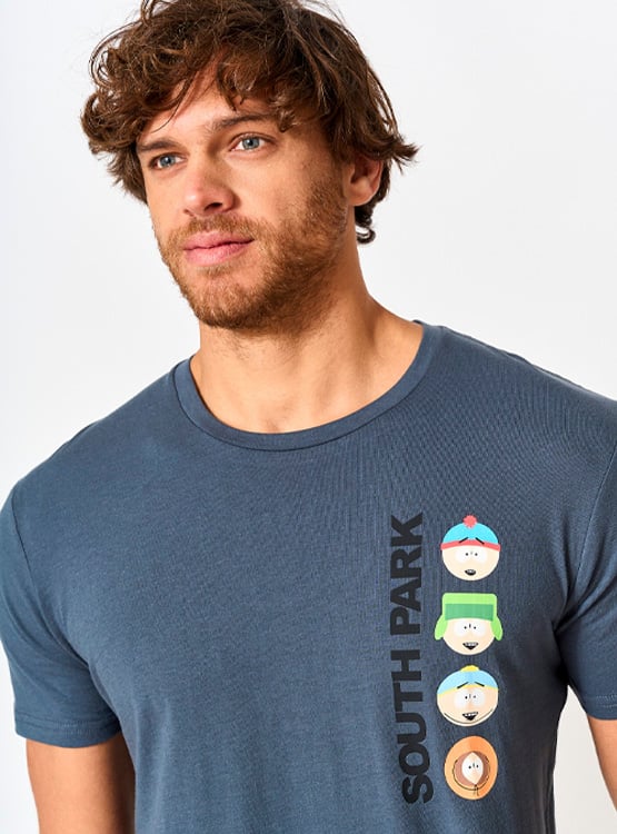 POLERA MANGA CORTA ALGODÓN HOMBRE INDEX SOUTH PARK - 3