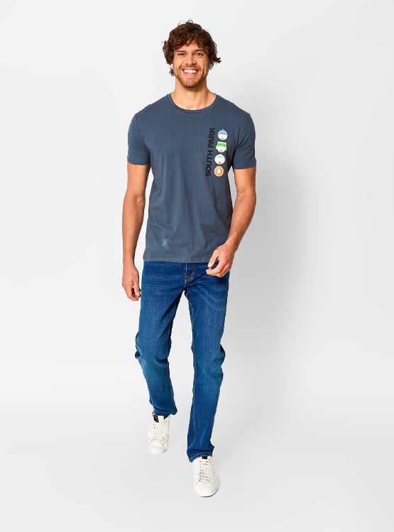 POLERA MANGA CORTA ALGODÓN HOMBRE INDEX SOUTH PARK - 4