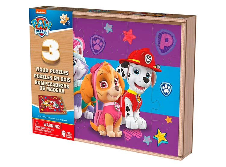 PUZZLE PAW PATROL 3WD - 4