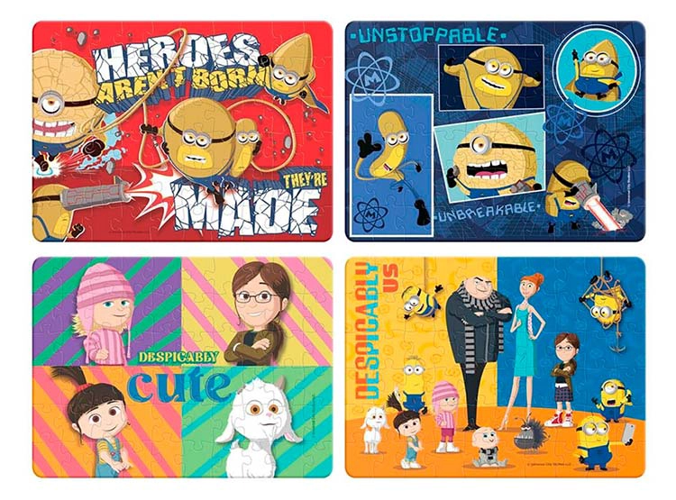 PUZZLE 4x60 PZS MI VILLANO FAVORITO - 1