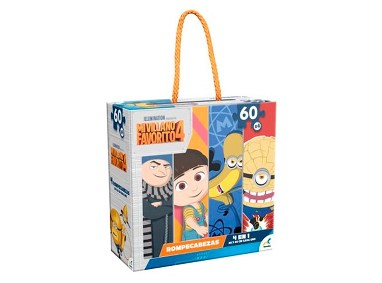 PUZZLE 4x60 PZS MI VILLANO FAVORITO - 2