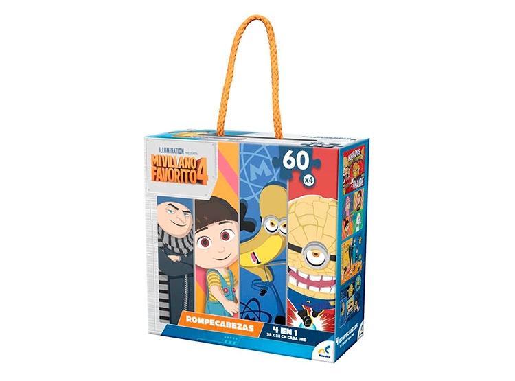 PUZZLE 4x60 PZS MI VILLANO FAVORITO - 3