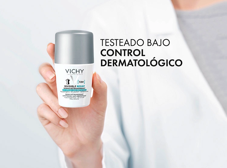 DESODORANTE VICHY RESIST INVISIBLE 72H 50 ML - 8