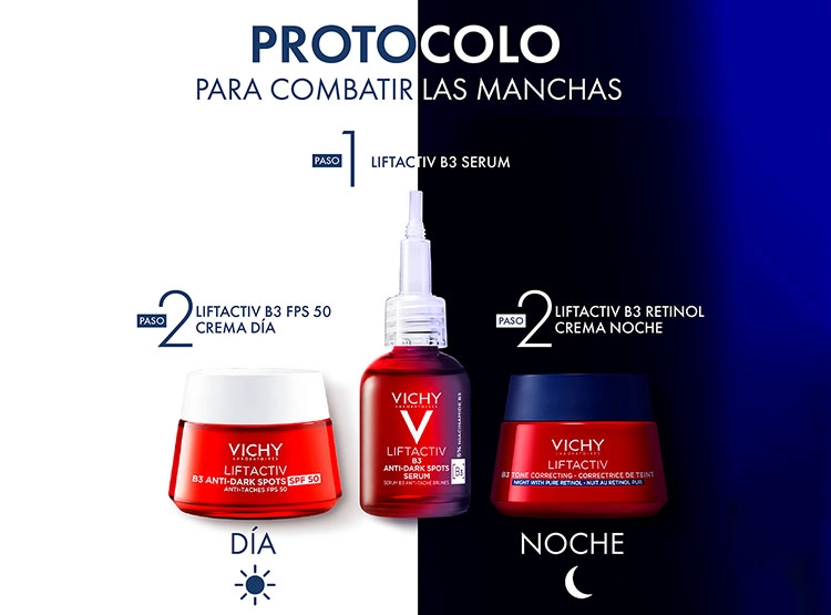 CREMA FACIAL VICHY HIDRATANTE LIFACTIVE B3 NOCHE RETINOL 50 ML - 4