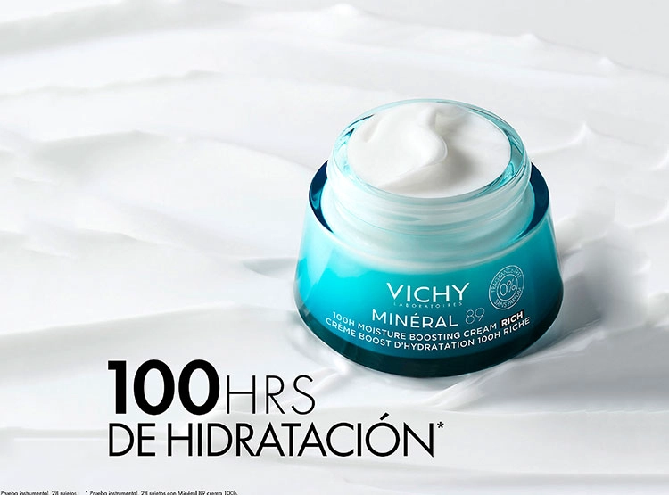 CREMA FACIAL VICHY HIDRATANTE MINÉRAL 89 RICA 100H 50 ML - 4