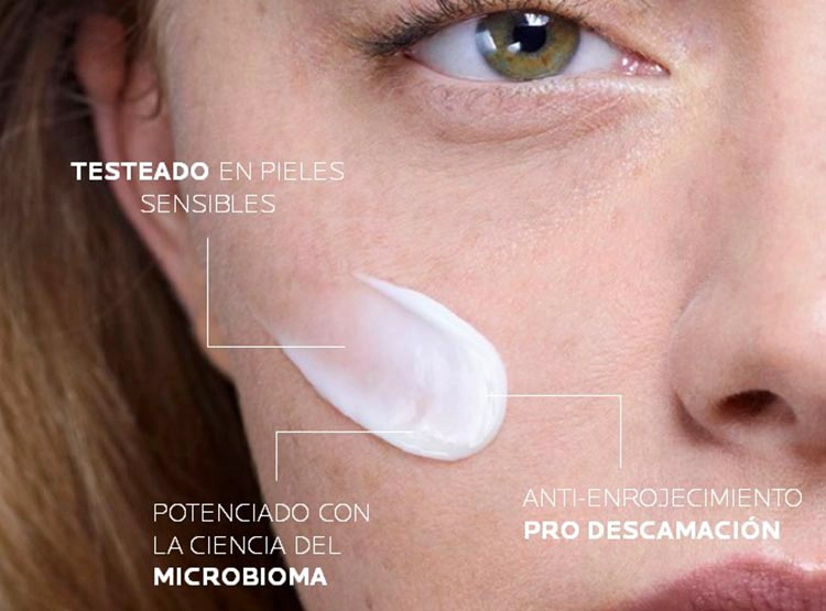 CREMA FACIAL LA ROCHE-POSAY HIDRATANTE TOLERIANE PRO DESCAMACIÓN KERIUM DS SPF 50+ 40 ML - 5