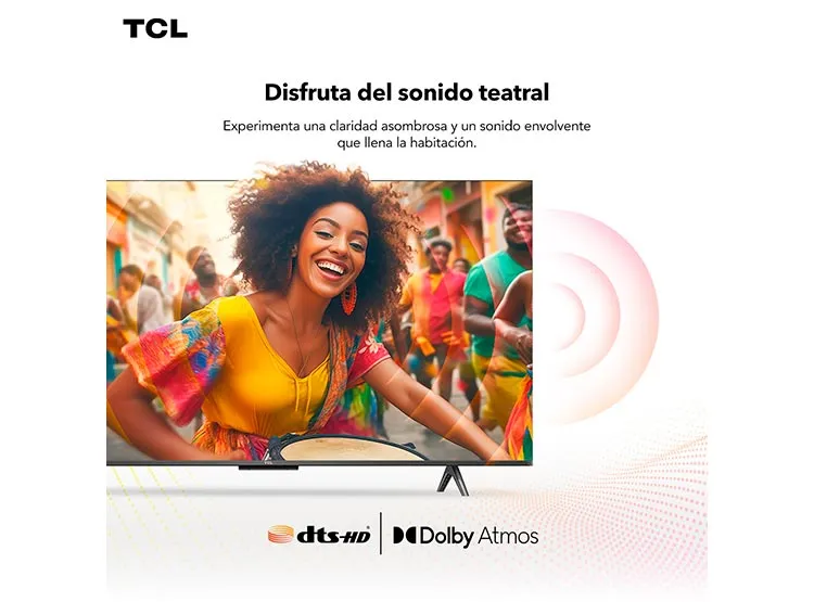 SMART TV TCL UHD 4K 55" 55P755 Negro, foto 5