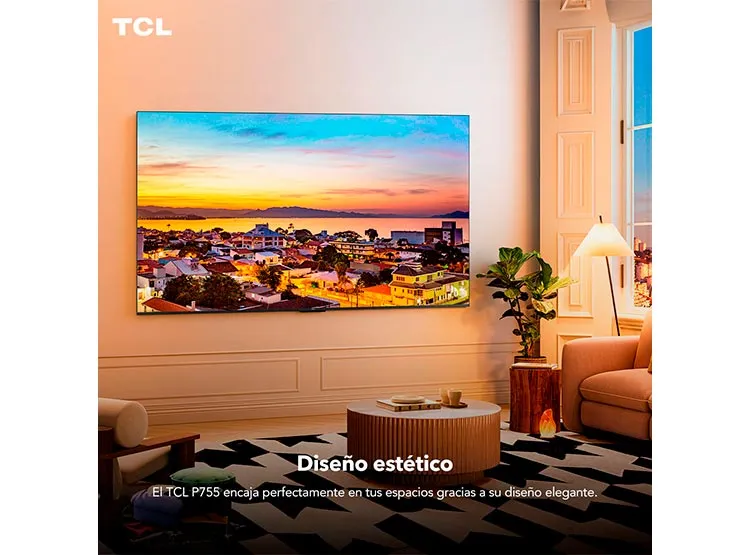 SMART TV TCL UHD 4K 55" 55P755 Negro, foto 8